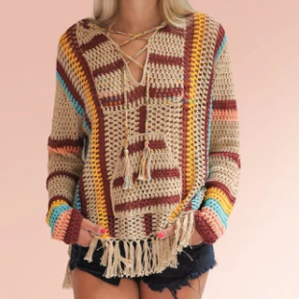 NWT Anna Kosturova MALIBU HOODIE HANDMADE